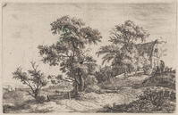 KG 04535
<br/>
Huisje op een heuvel
<br/>
<em>Waterloo, Anthonie, (1609-1690)</em>